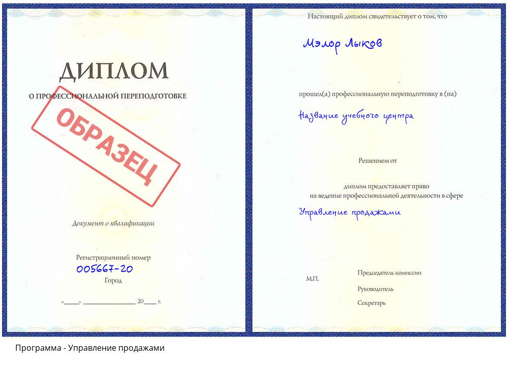 Управление продажами Новошахтинск
